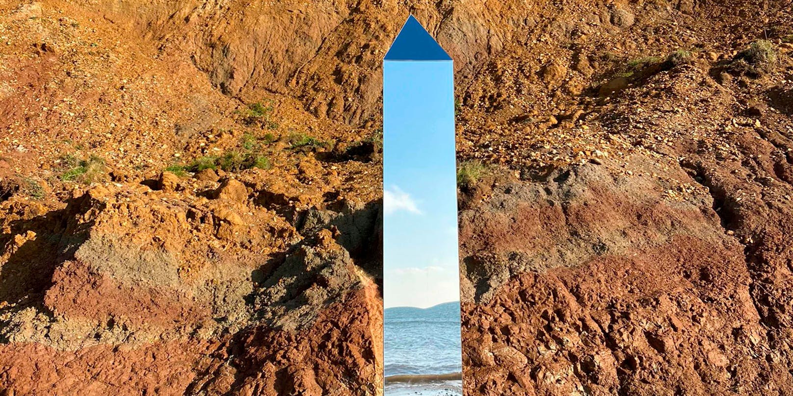 Neuer mysteriöser Monolith in England aufgetaucht