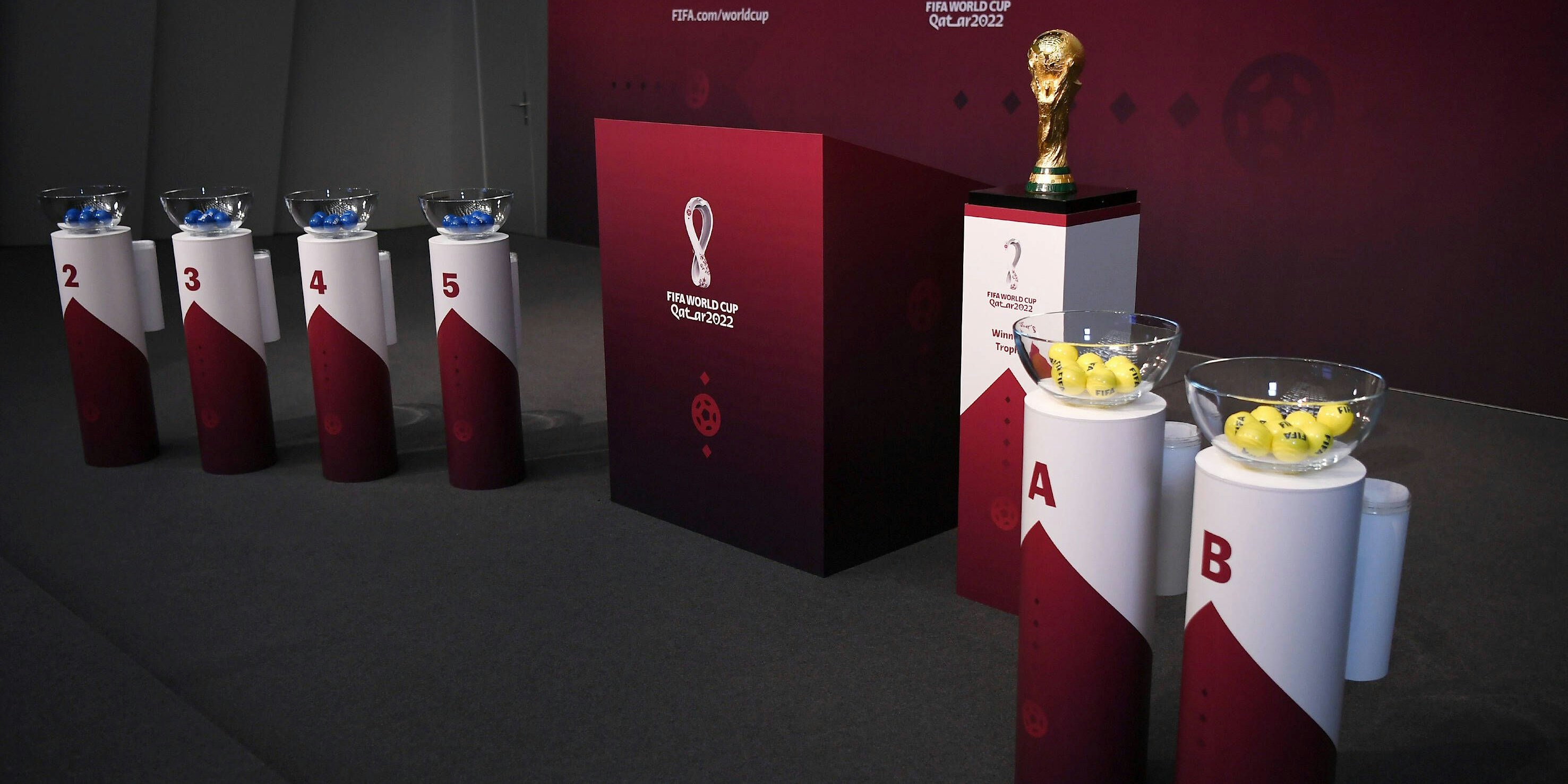 Die Auslosung der WM-Qualifikation in Zürich. 