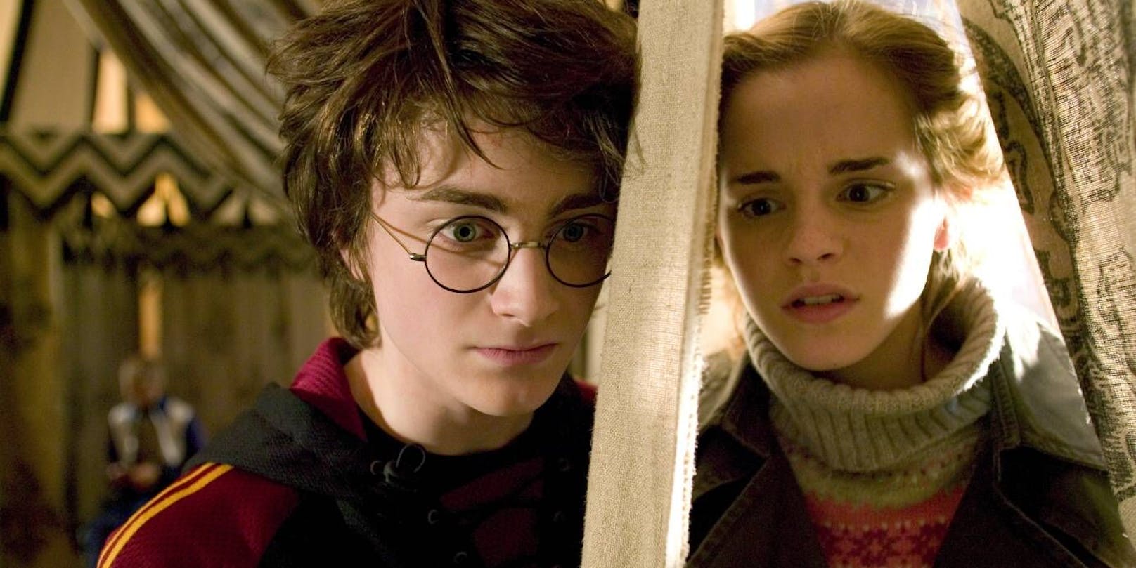 Daniel Radcliffe mit Emma Watson in "Harry Potter und der Feuerkelch"