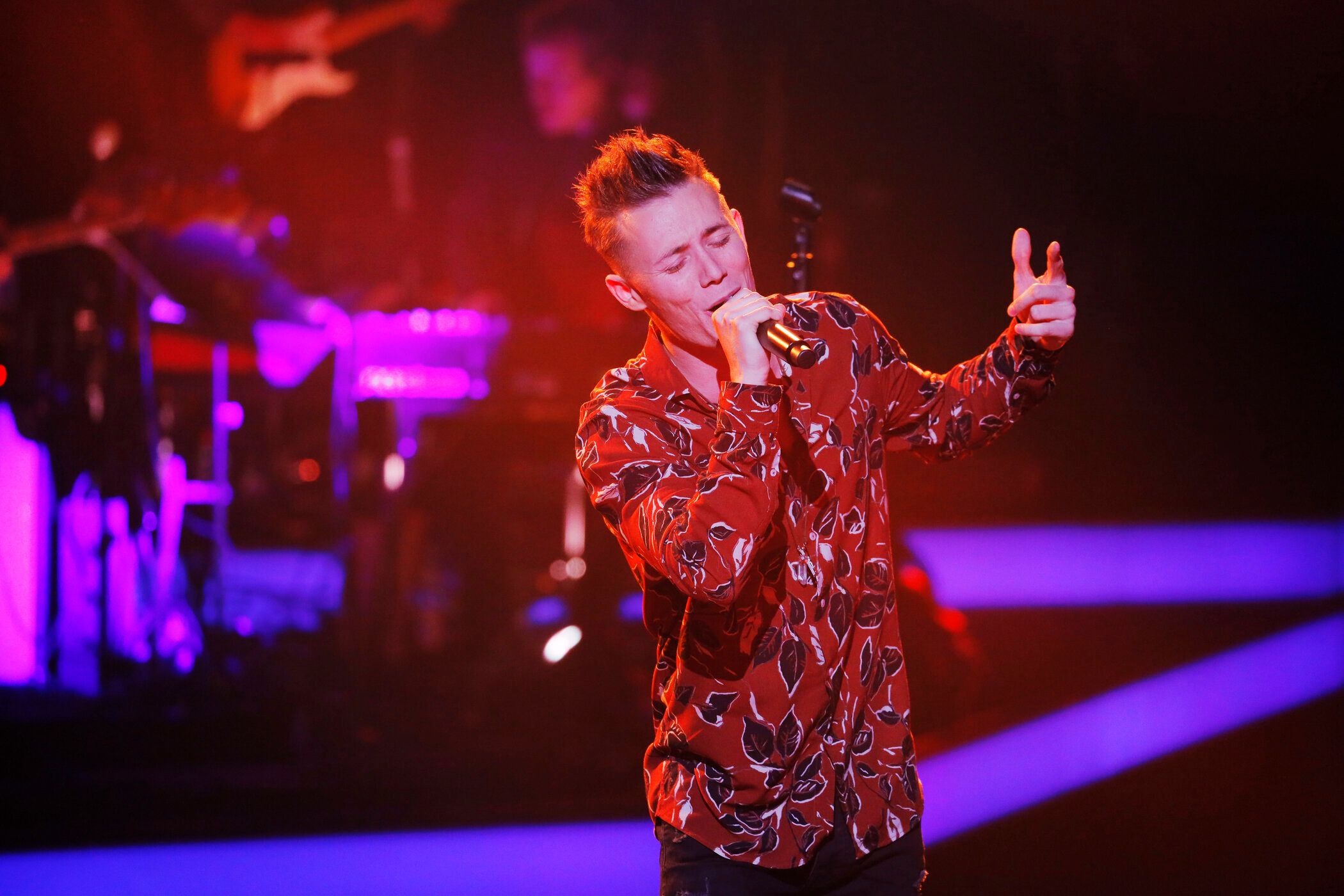 Der Steirer <strong>Matthias Nebel</strong>zieht nach seinem Aerosmith-Auftritt in das Halbfinale von 