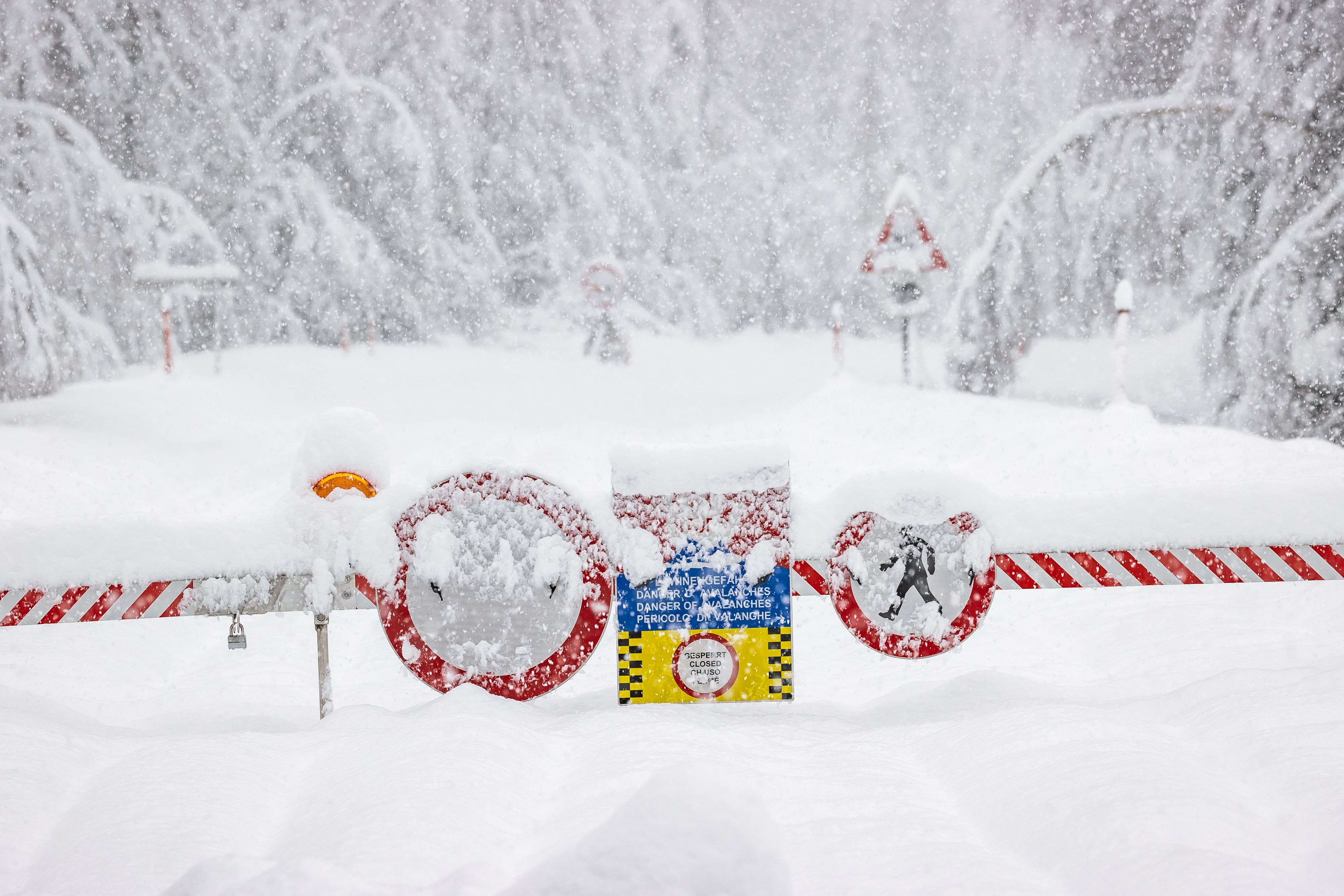Schnee in Österreich