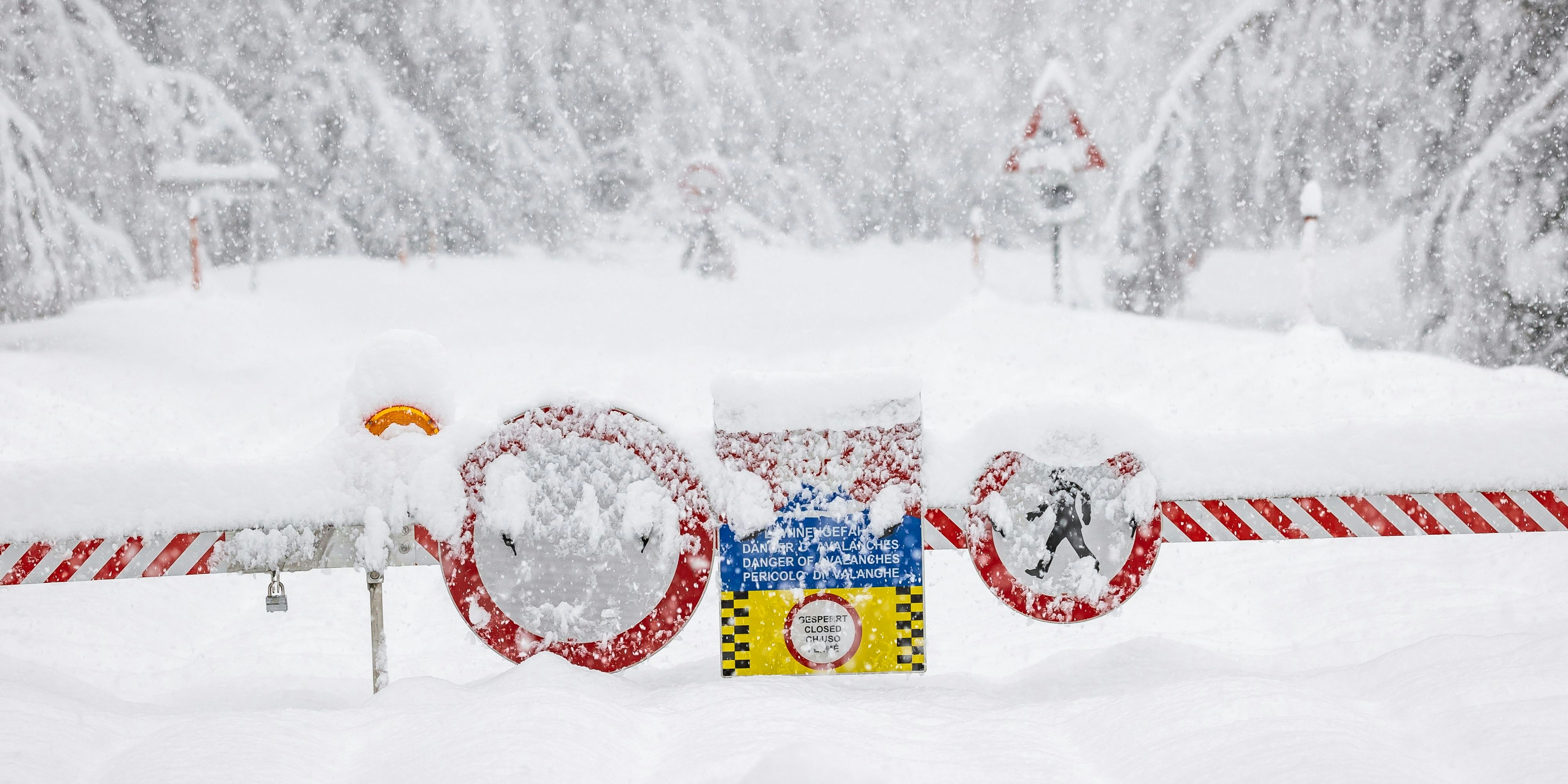Viele Straßen sind unpassierbar-