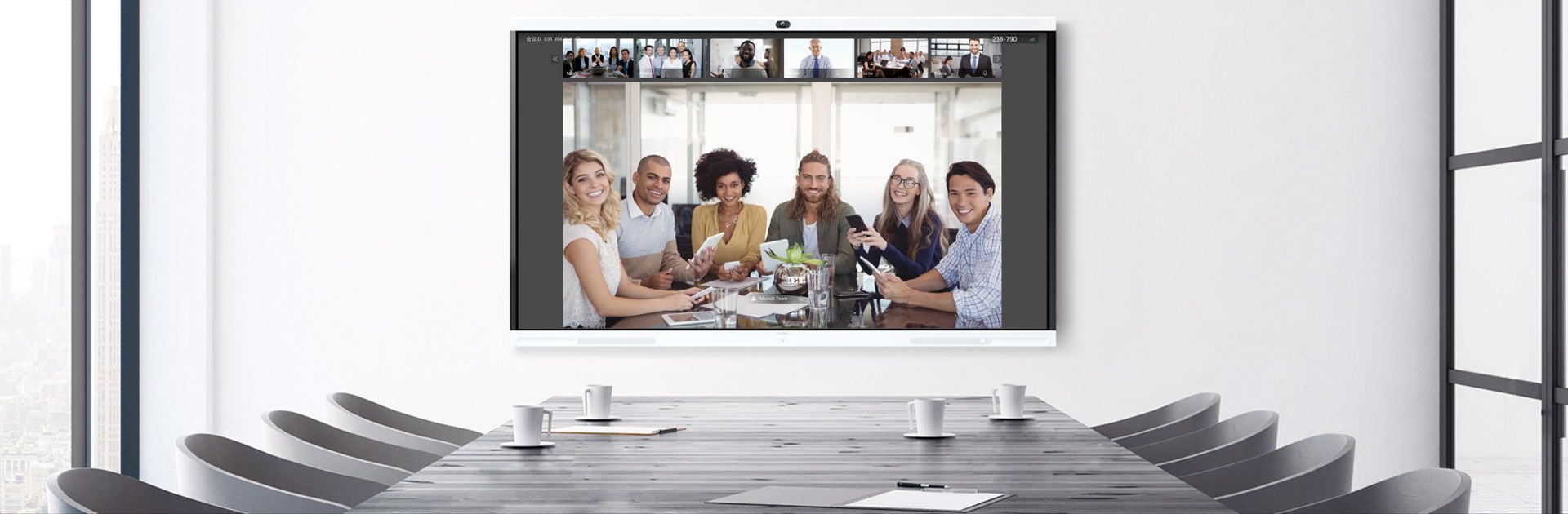 Huawei präsentiert Smart Office Tool Idea Hub.