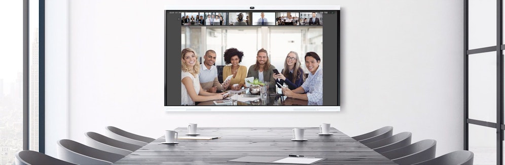 Huawei präsentiert Smart Office Tool Idea Hub.