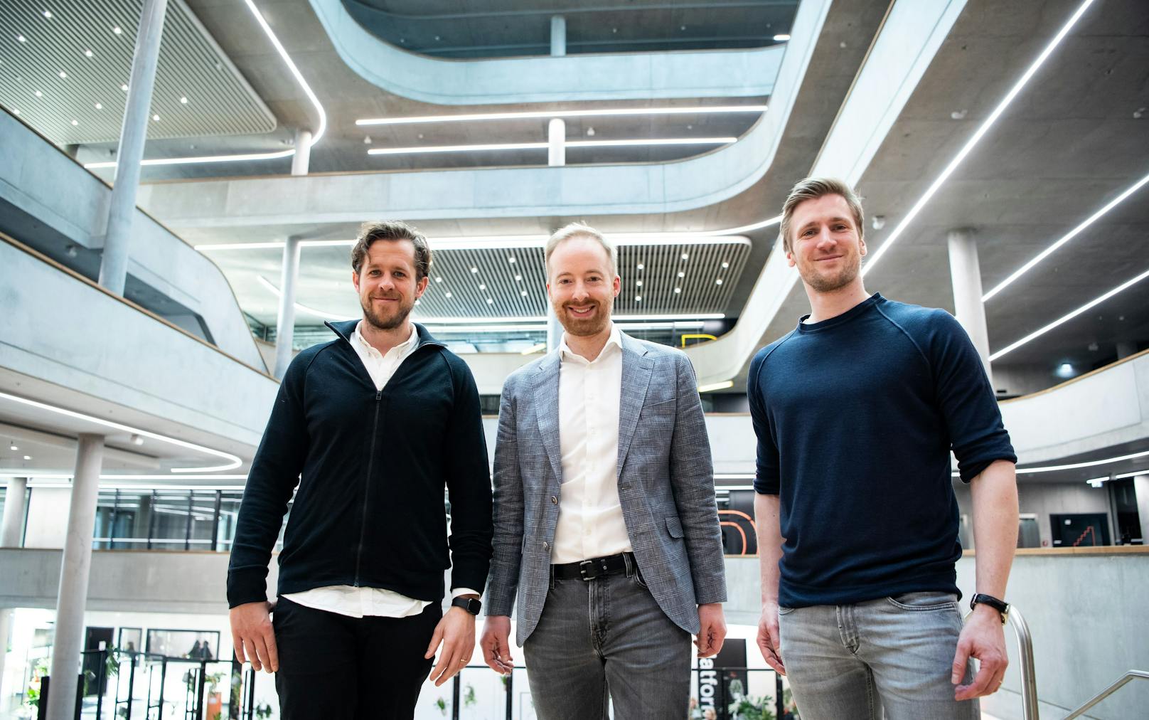 Die Zalando-CEOs v.l.n.r. Robert Gentz, Rubin Ritter und David Schneider. Ritter verlässt 2021 das Unternehmen