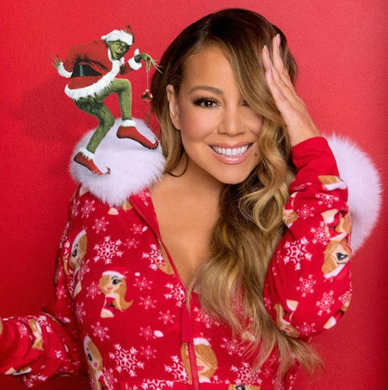 Auch Musik-Diva <strong>Mariah Carey</strong> ist mit "Carrey on Carey" für den Spaß zu haben. Die Sängerin hat auch allen Grund zur Freude: Nicht nur "All I Want For Christmas", sondern auch ihr neuer "Oh Santa"-Hit mit Ariana Grande und Jennifer Hudson klettert in die Charts.<br>