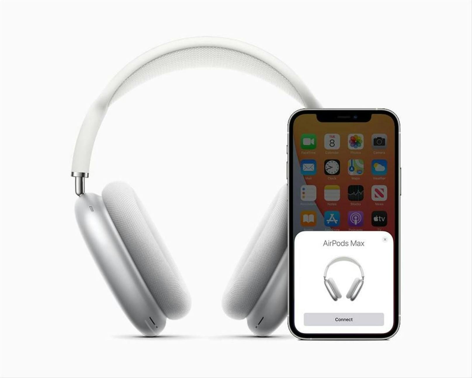 Apple-Fans müssen für die Kopfhörer tief in die Taschen greifen: Die AirPods Max kosten 629 Euro.