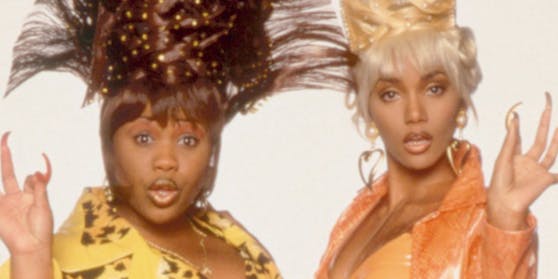 Natalie Desselle-Reid und Halle Berry in der Komödie "Beverly Hills Beauties" (1997).