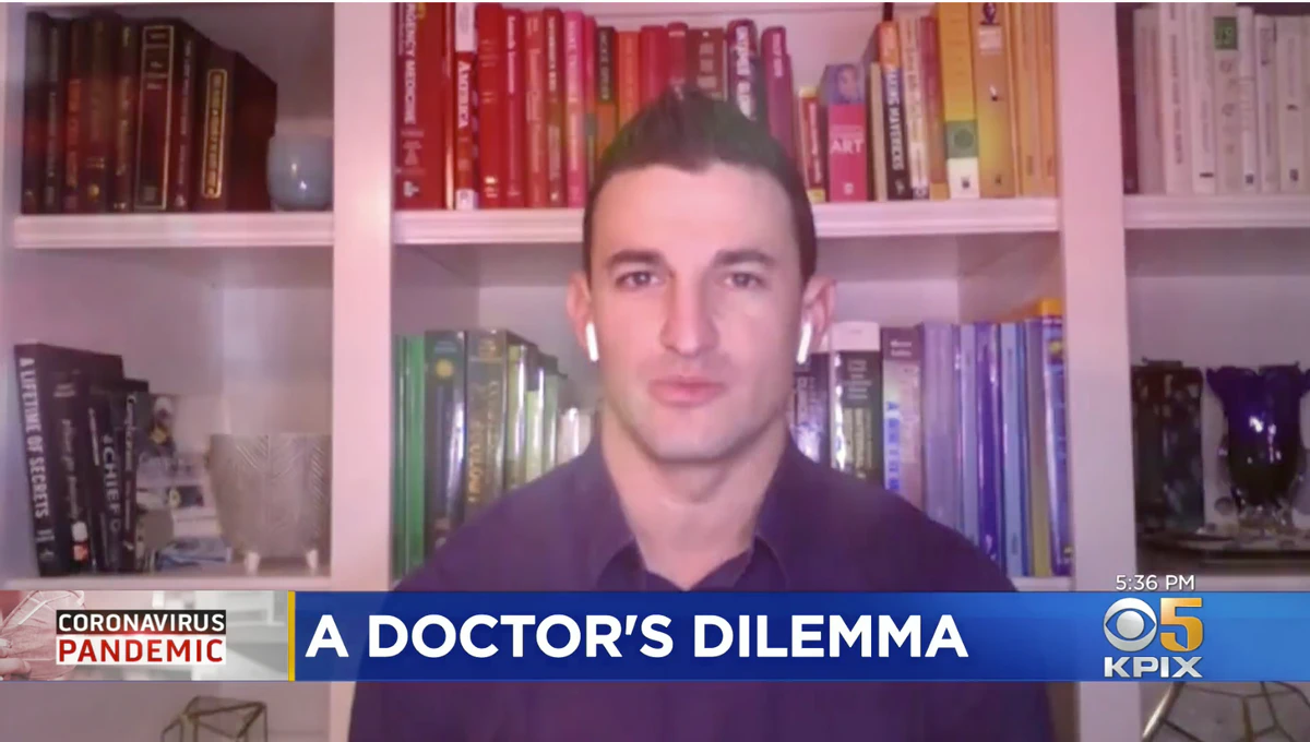 Taylor Nichols, Notfallmediziner am Mercy San Juan Medical Center in Carmichael, berichtet von einer ganz besonderen Herausforderung.