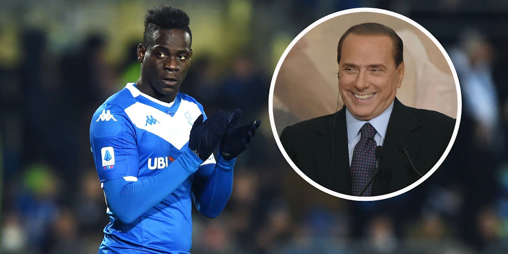 Mario Balotelli schließt sich dem Klub von Silvio Berlusconi an.