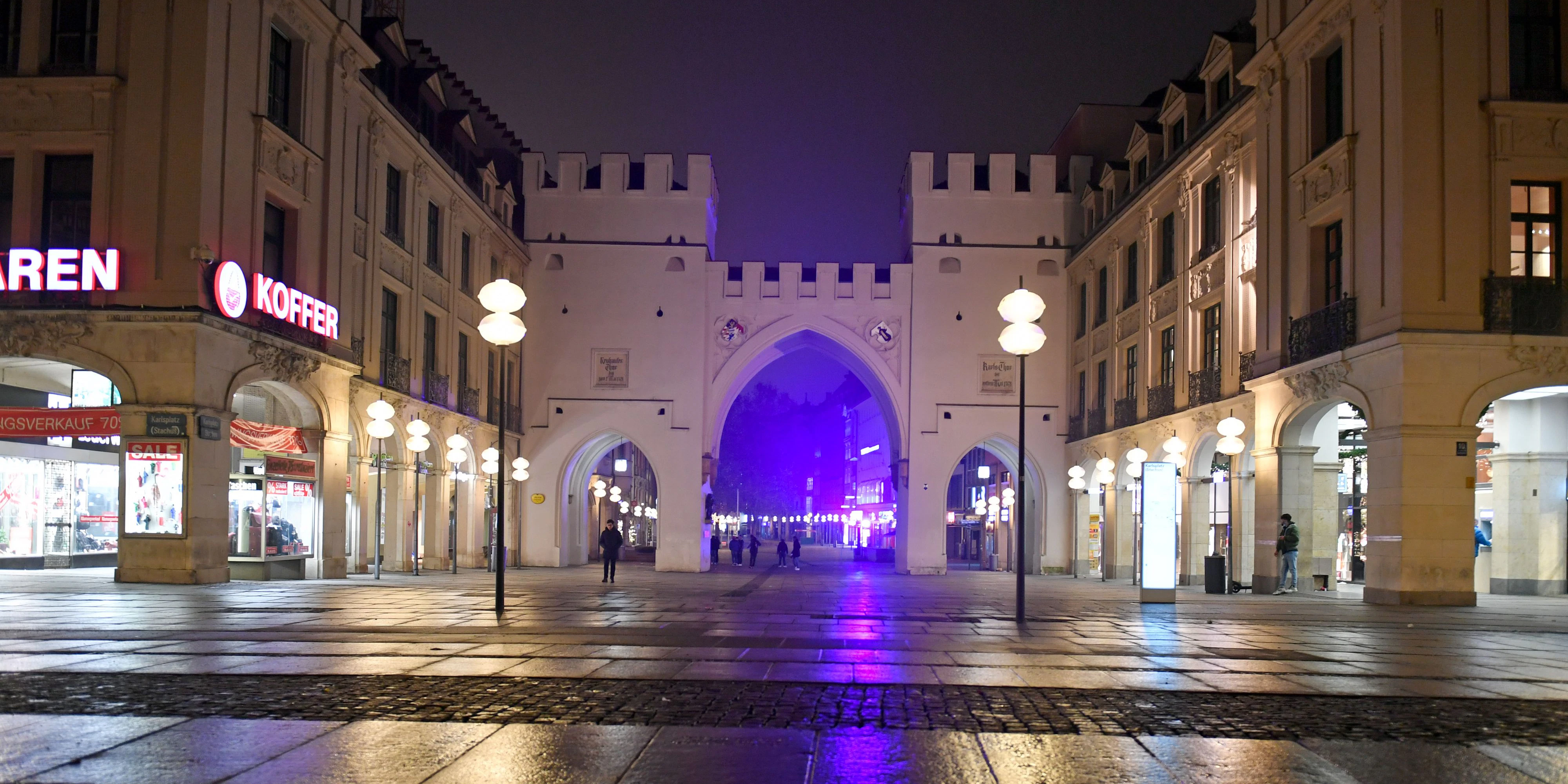 Blick in die Münchner Innenstadt