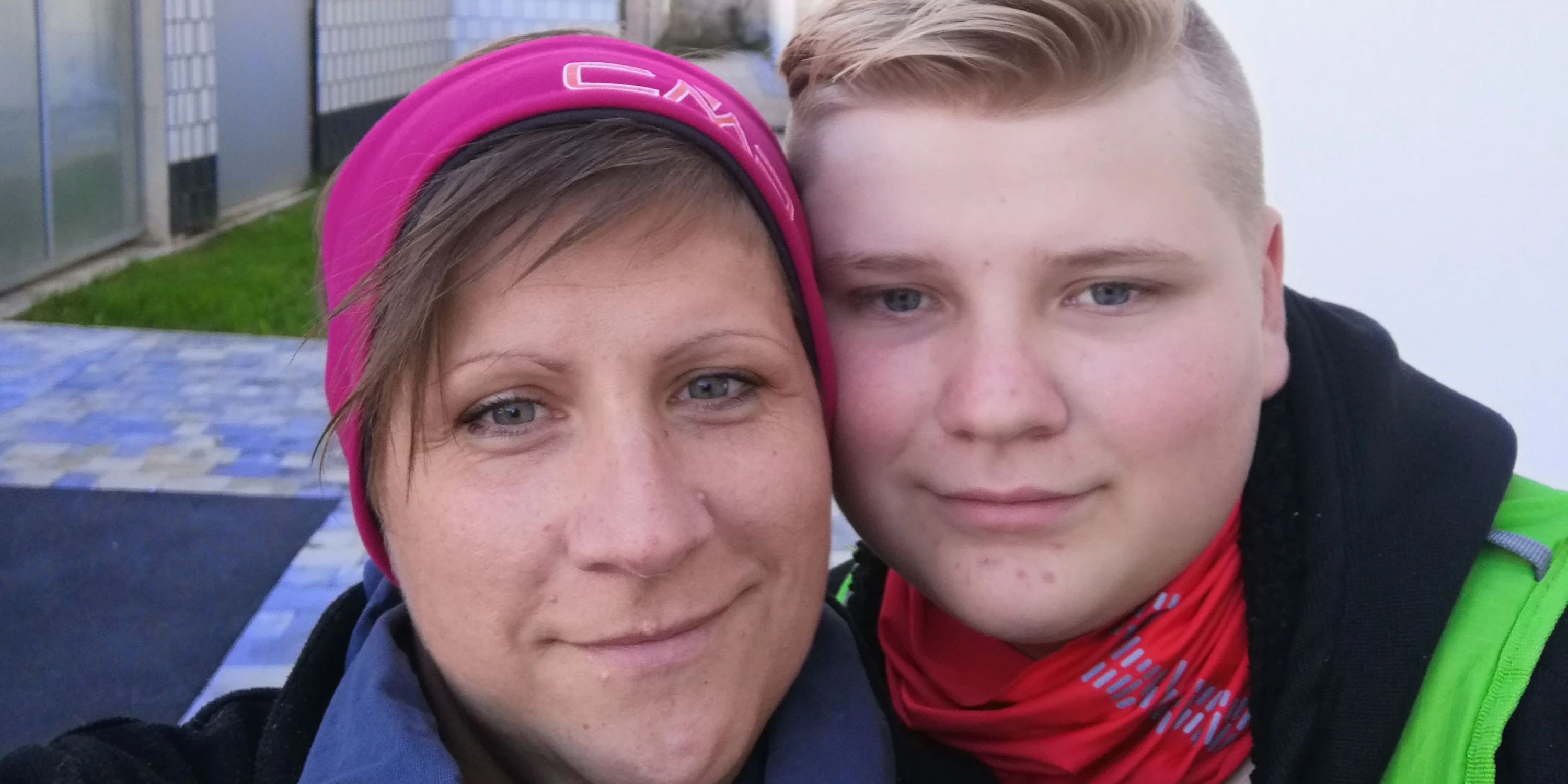 Mama Tanja mit Sohn Maximilian