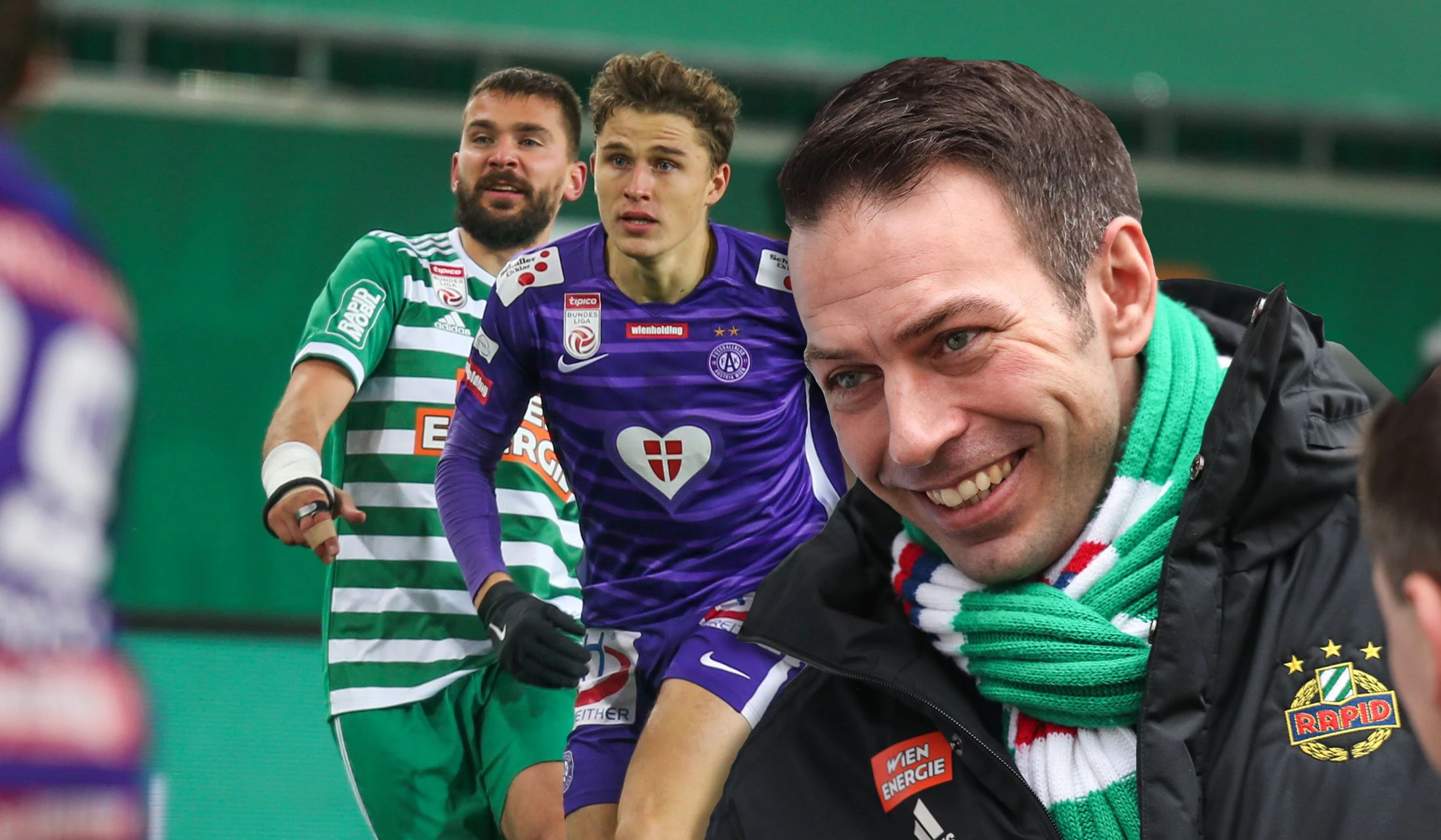 Christoph Peschek hofft, dass es noch viele Derbys gibt.