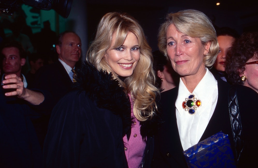 Gudrun stand stets an der Seite ihrer Tochter.