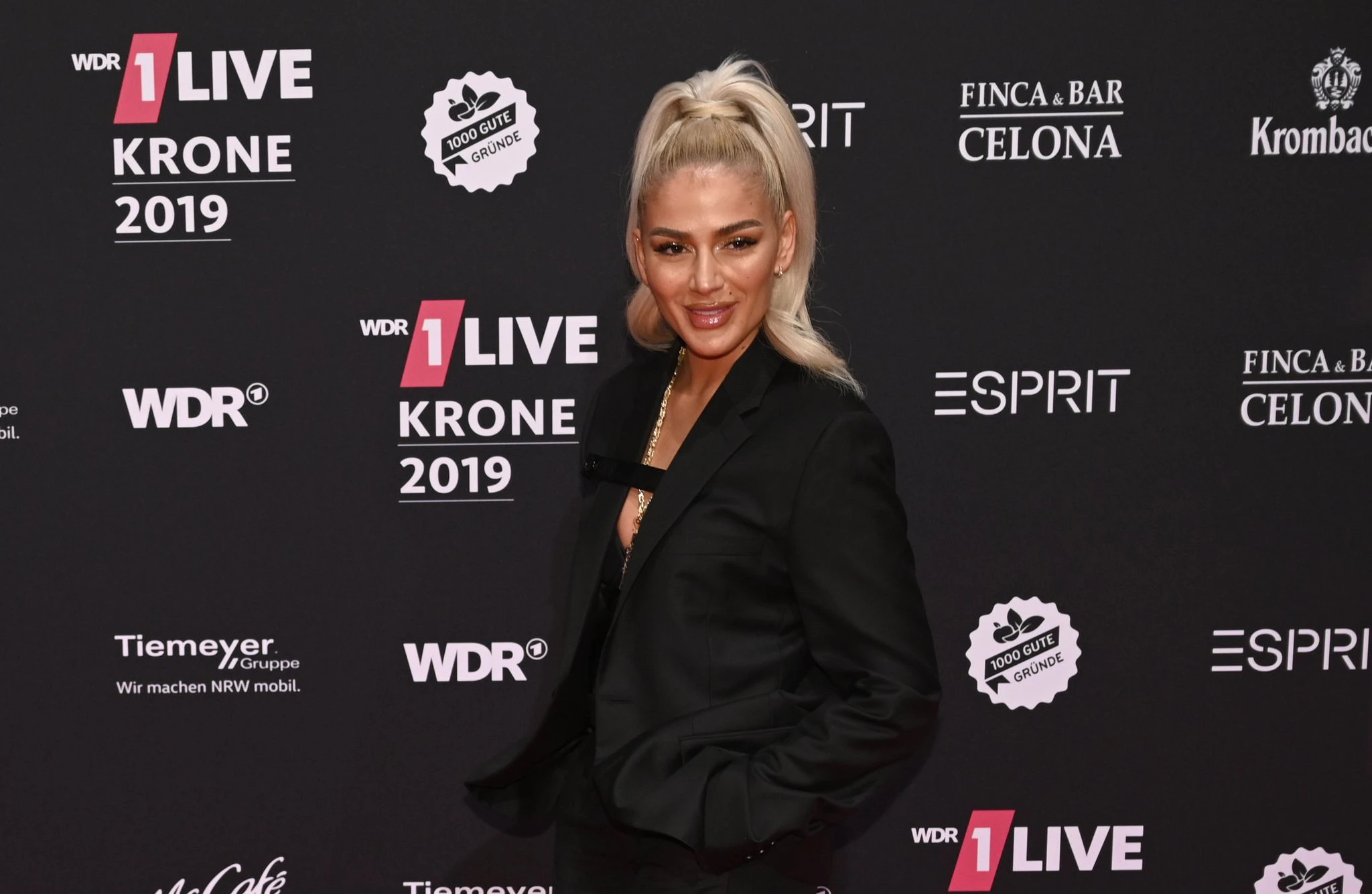 Loredana bei der 1Live-Krone.