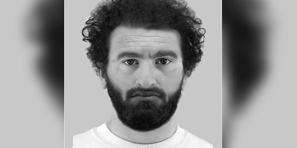 Die deutsche Polizei sucht diesen Verdächtigen.