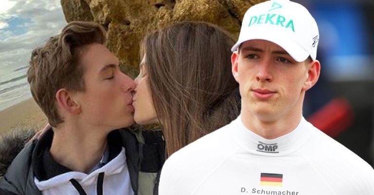 David Schumacher und seine Freundin Vivien.