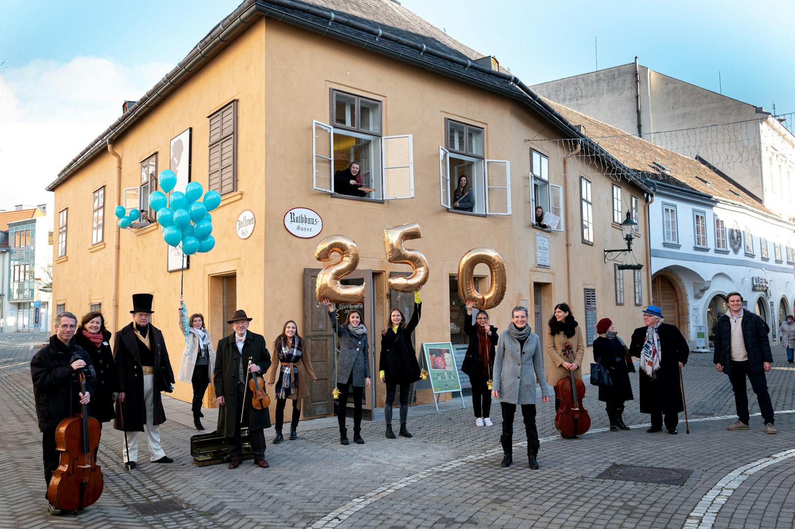 Beethovens 250. Geburtstag: Klangteppich in der Badener Innenstadt