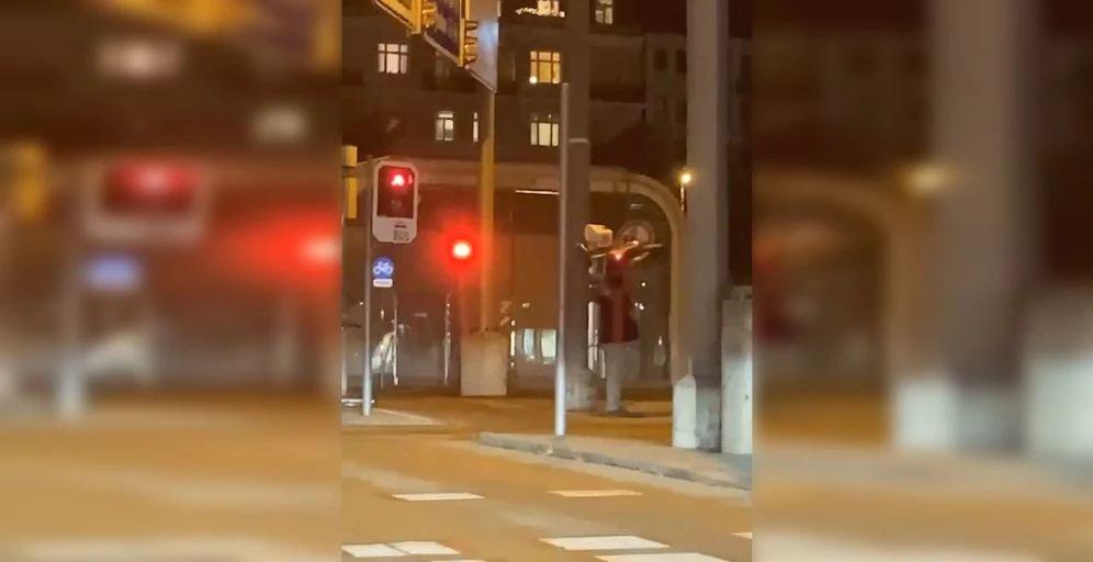 Zirkeltraining am Straßenrand