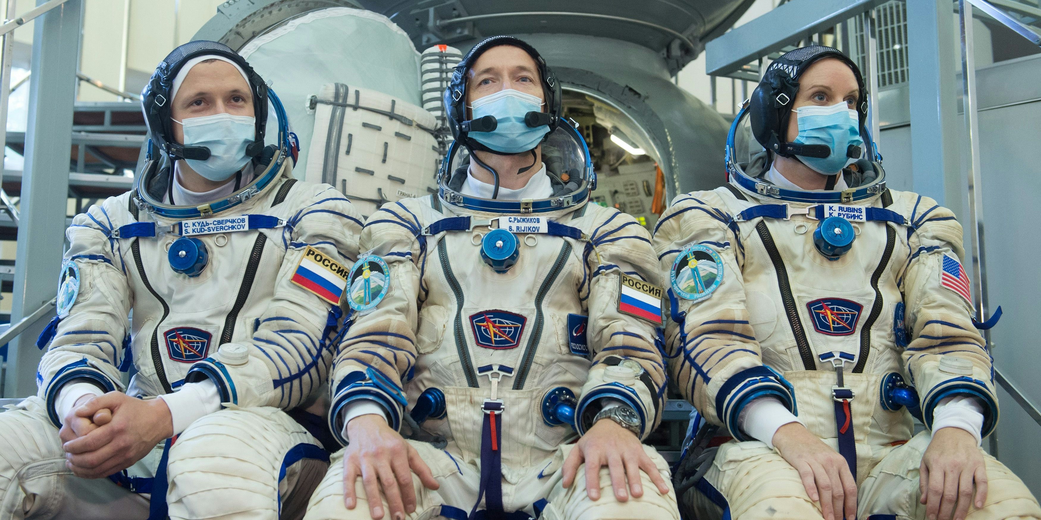 Russland Astronauten ISS
