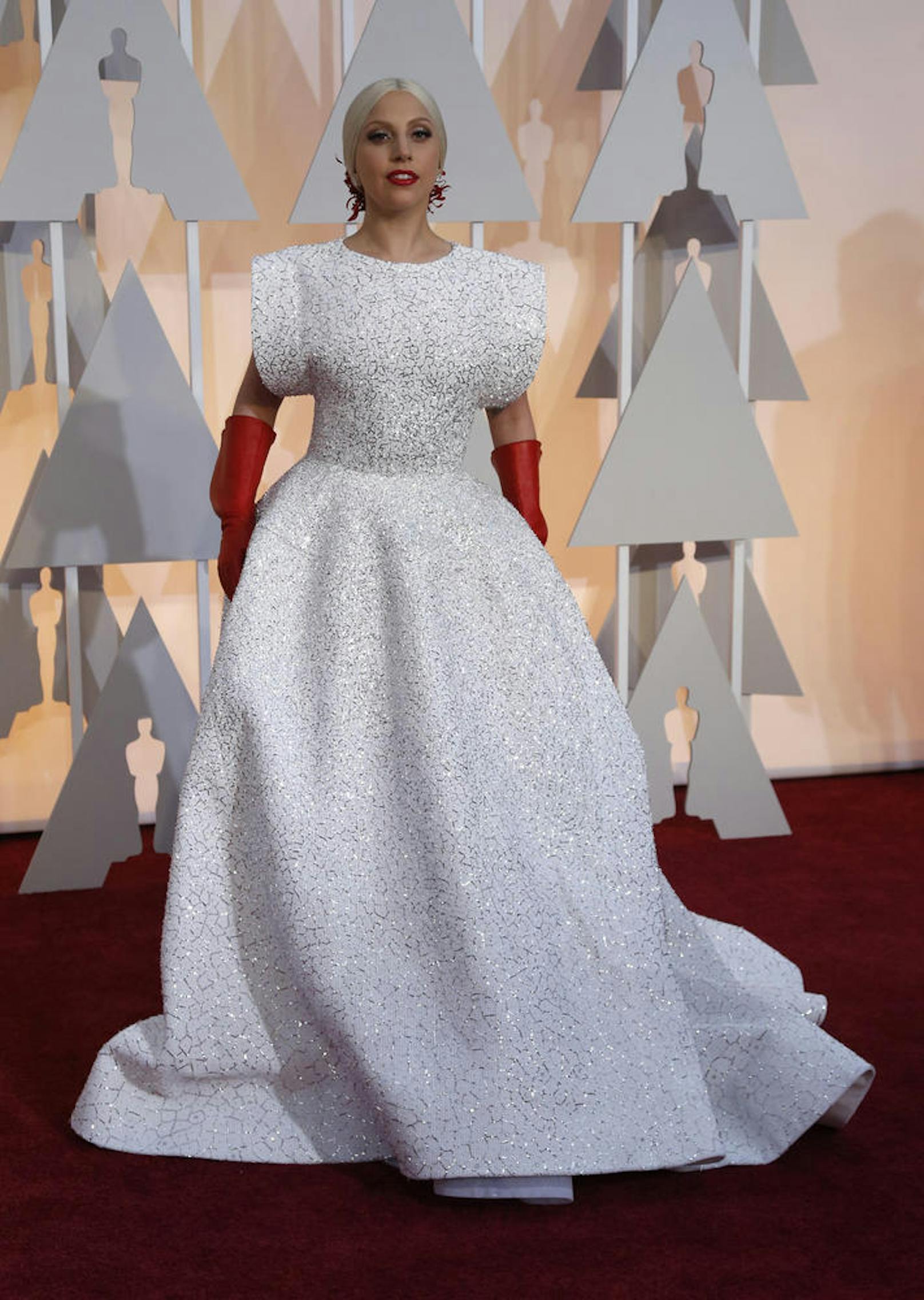 Lady Gaga am roten Teppich der 87. Academy Awards in Hollywood, California am 22. Februar, 2015