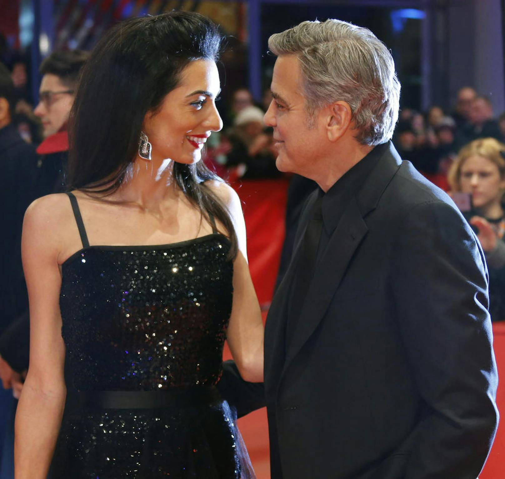 Schwer verliebt: George und Amal Clooney