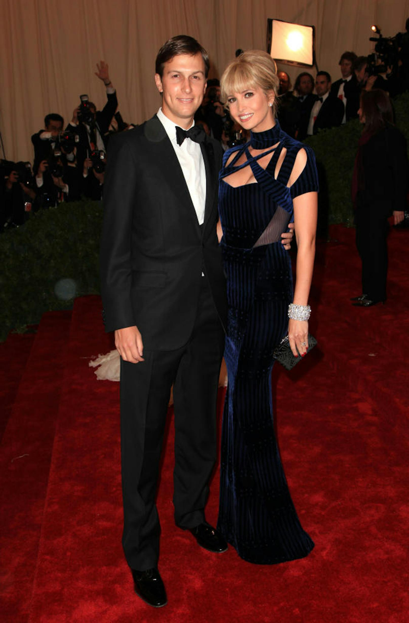 Ivanka Trump mit Ehemann Jared Kushner im Metropolitan Museum 2012