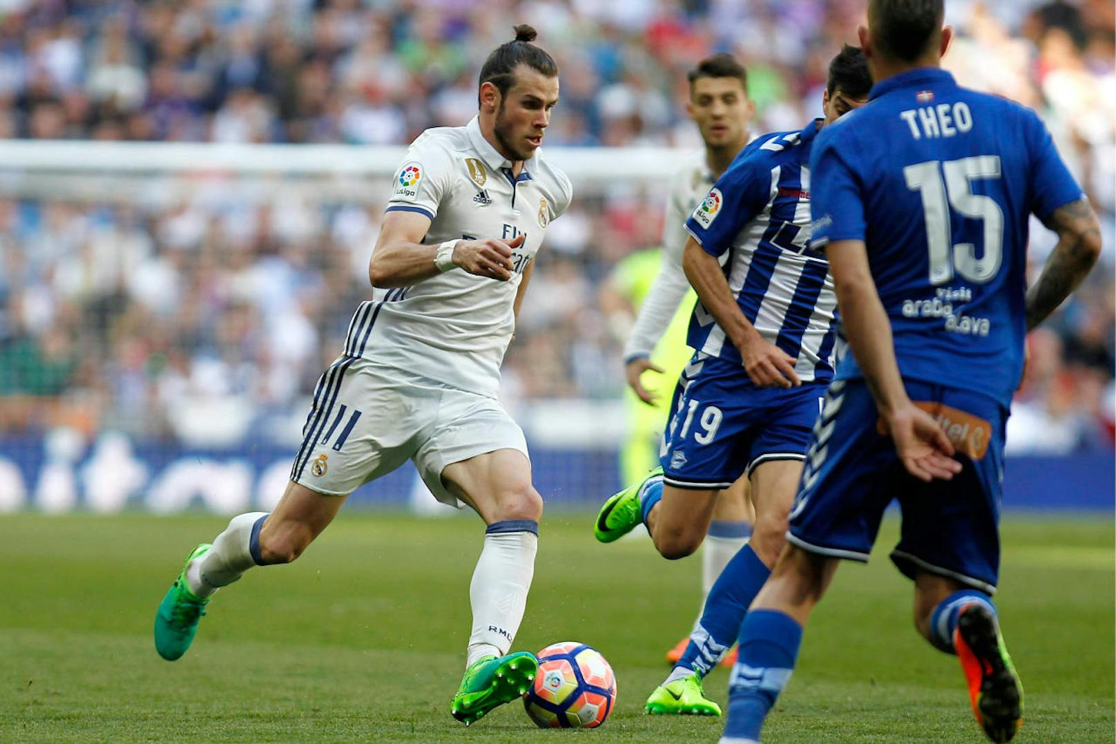 Platz 5: Gareth Bale (Real Madrid/Angriff) - 90 Mio. Euro Marktwert