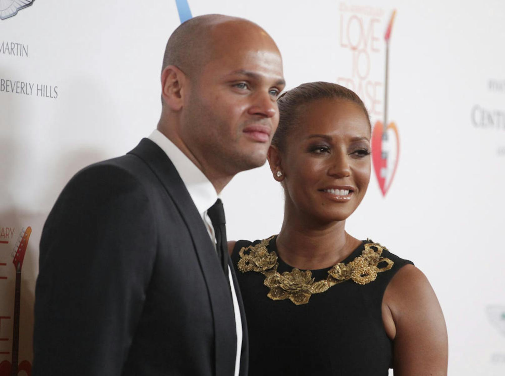 Stephen Belafonte und seine Frau Melanie Brown auf der "Race to Erase MS benefit Gala" in Los Angeles, (3. Mai, 2013)
