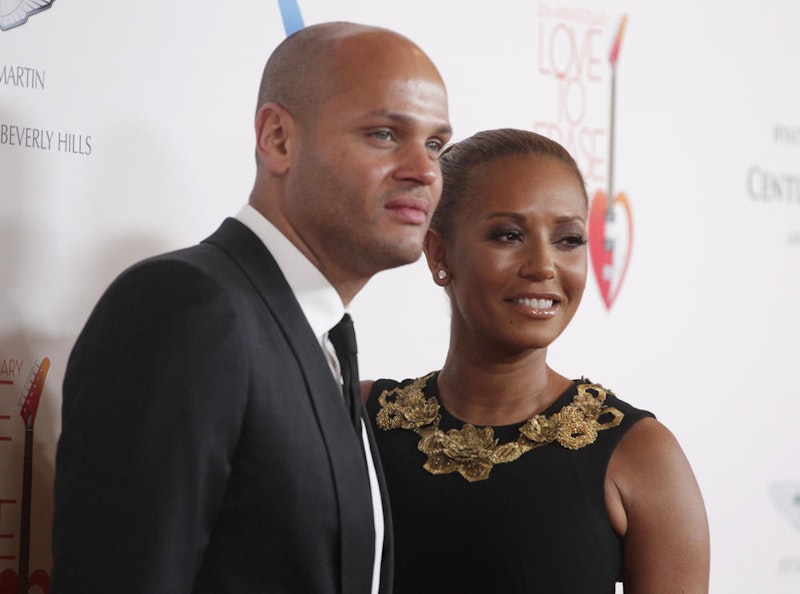 Stephen Belafonte und seine Frau Melanie Brown auf der "Race to Erase MS benefit Gala" in Los Angeles, (3. Mai, 2013)