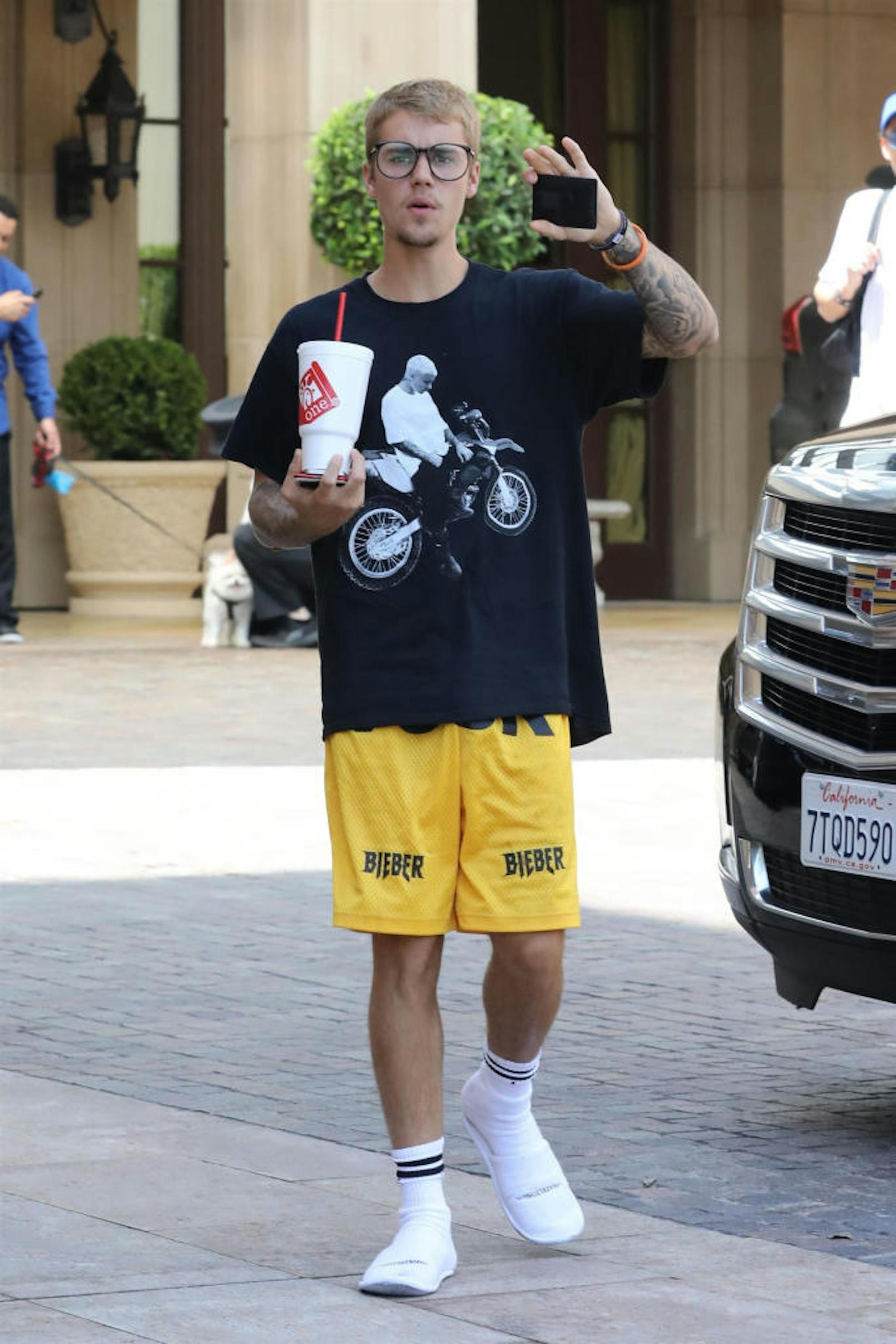 Justin Bieber in Beverly Hills
