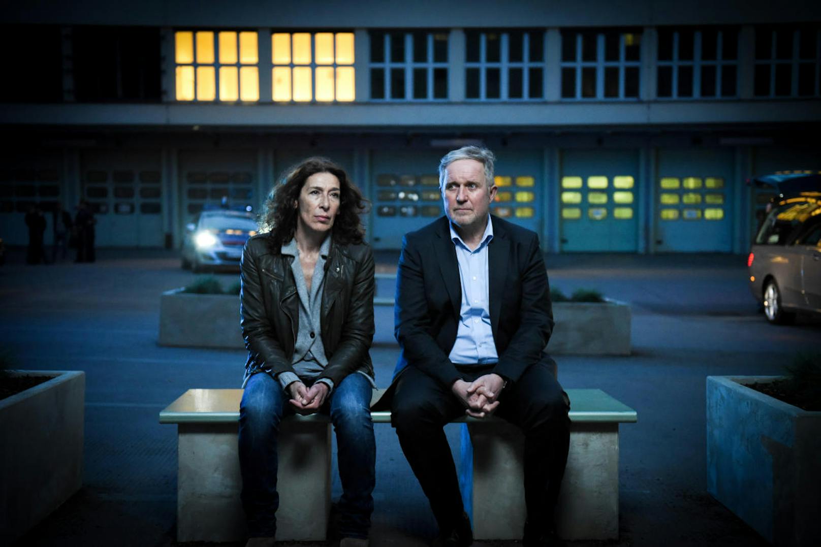 "Tatort: Wehrlos": Adele Neuhauser (Bibi Fellner), Harald Krassnitzer (Moritz Eisner).