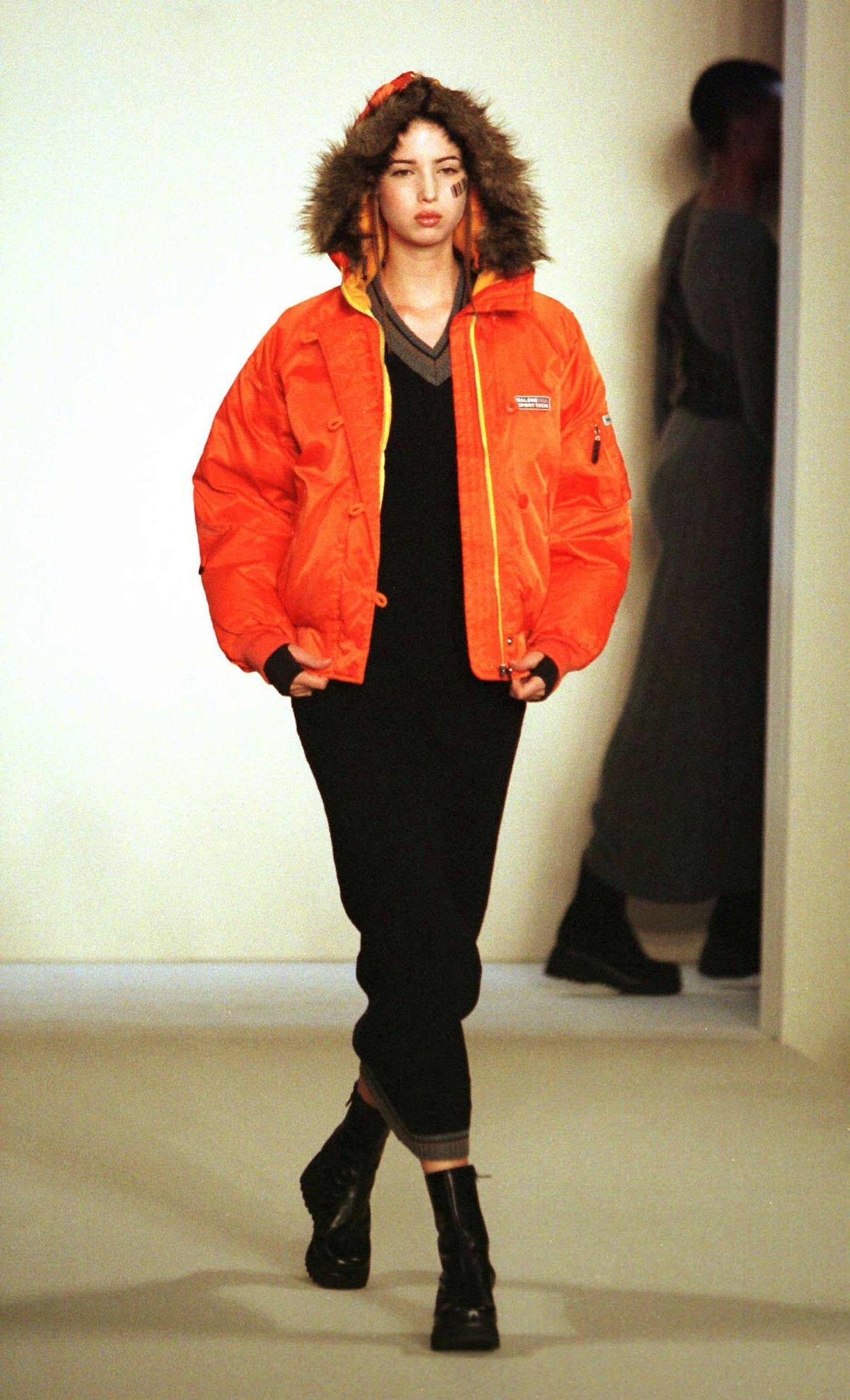 Ivanka Trump auf der Fashion Week New York 1999
