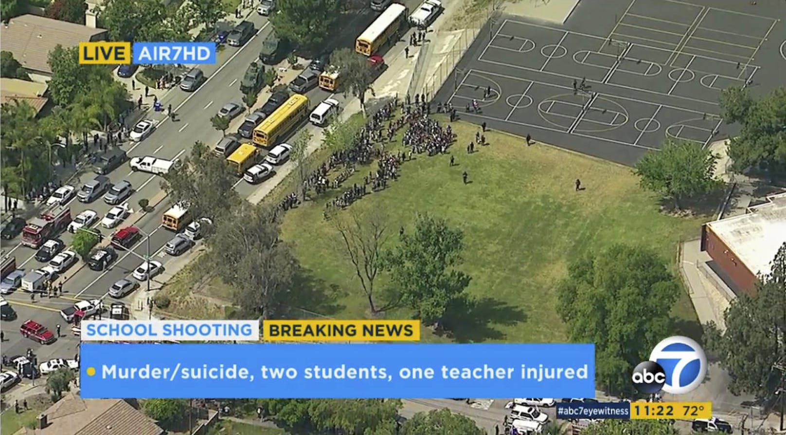 Bei einem Amoklauf an einer Volksschule in Kalifornien gab es Tote und Verletzte
