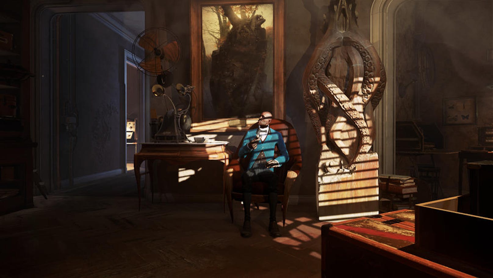 Ein wahrer Hingucker sind die verschiedenen Schauplätze von Dishonored 2, die bis ins kleinste Detail grafisch anspruchsvoll umgesetzt wurden.