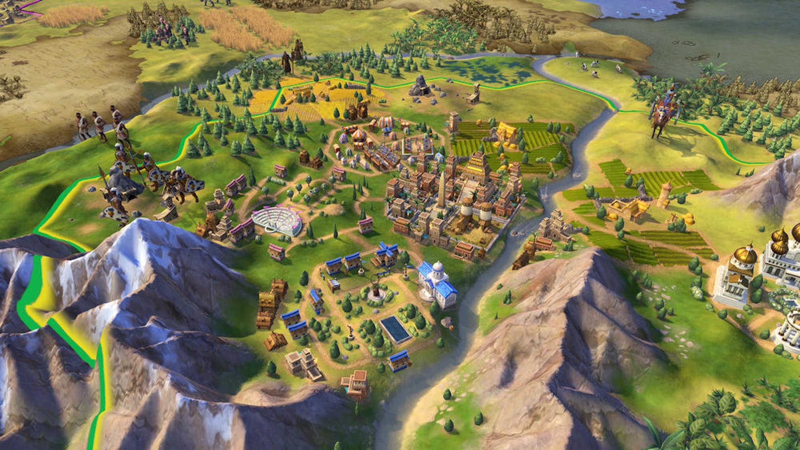 Ist die Startposition an einer Küste gelegen, wird der Spieler dadurch regelrecht eingesperrt, da Städte in der Nähe einer gegnerischen Hauptstadt meist sofort abfallen.