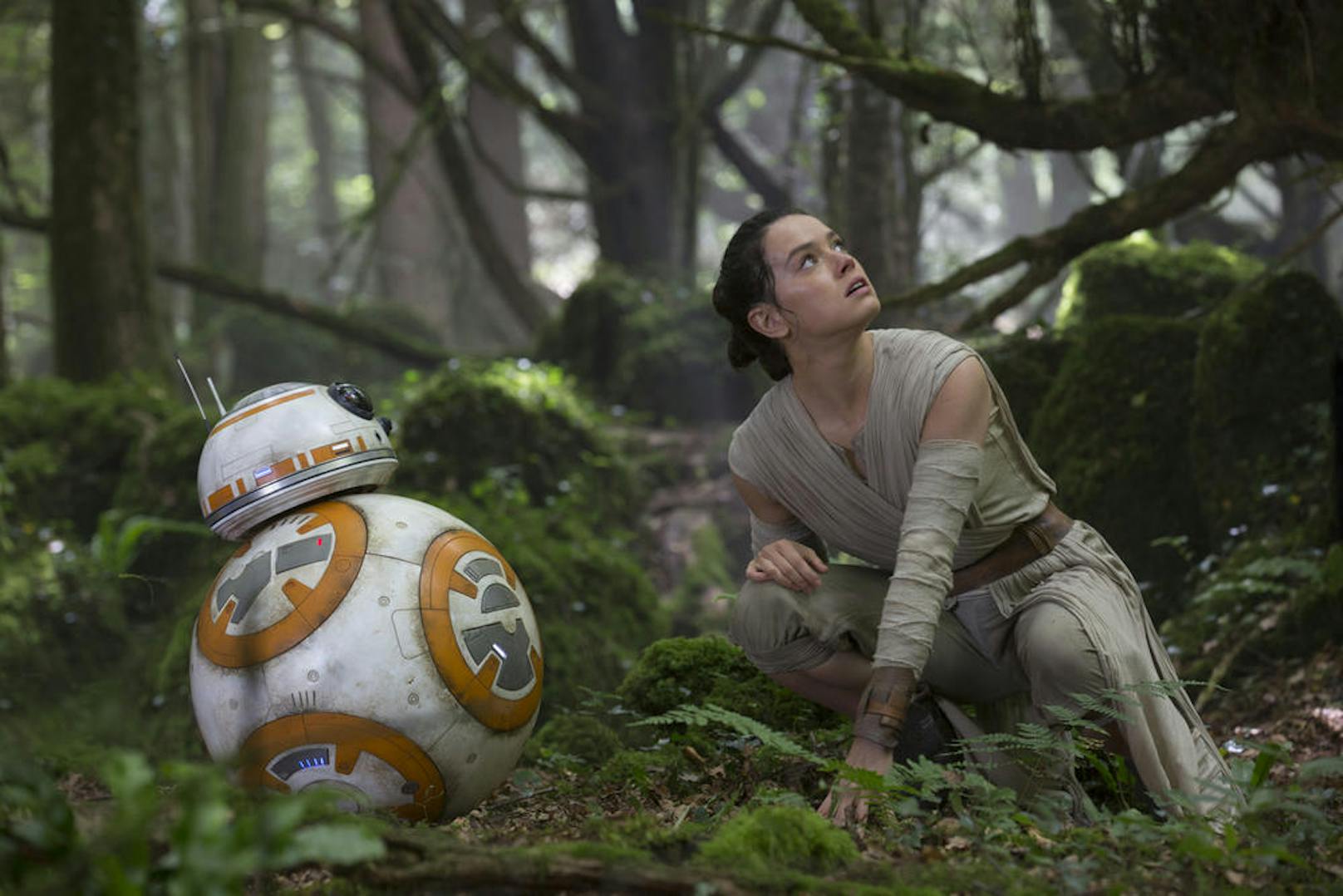BB-8 und Rey (Daisy Ridley) in "Star Wars Episode VII: Das Erwachen der Macht"
