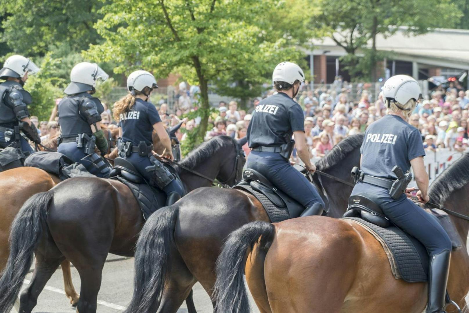 Reiterstaffel der Polizei in Nordrhein-Westfalen 