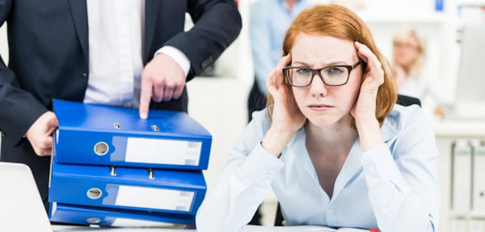 Stress am Arbeitsplatz