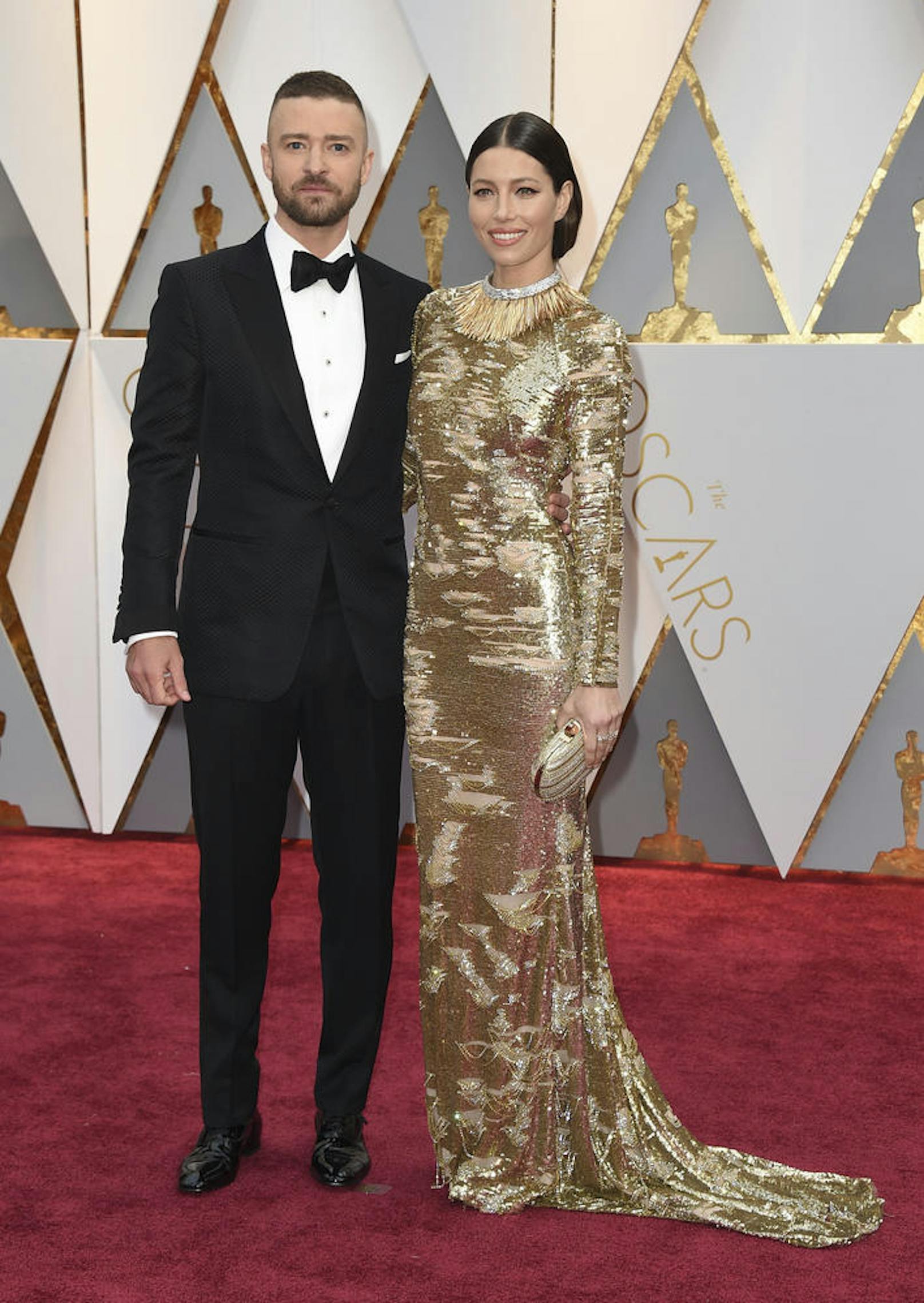 Justin Timberlake und Jessica Biel bei den Oscars 2017