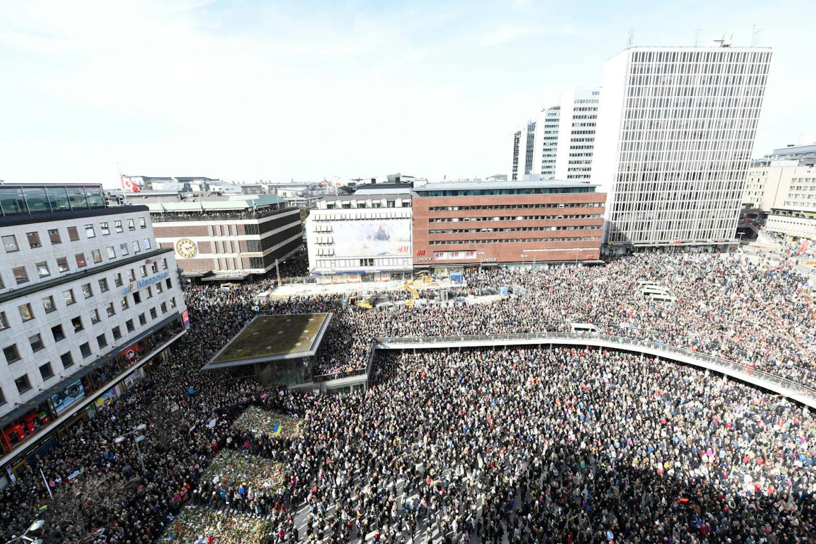 Hunderttausende setzten mit dem "Lovefest" ein Zeichen gegen Terror und Hass