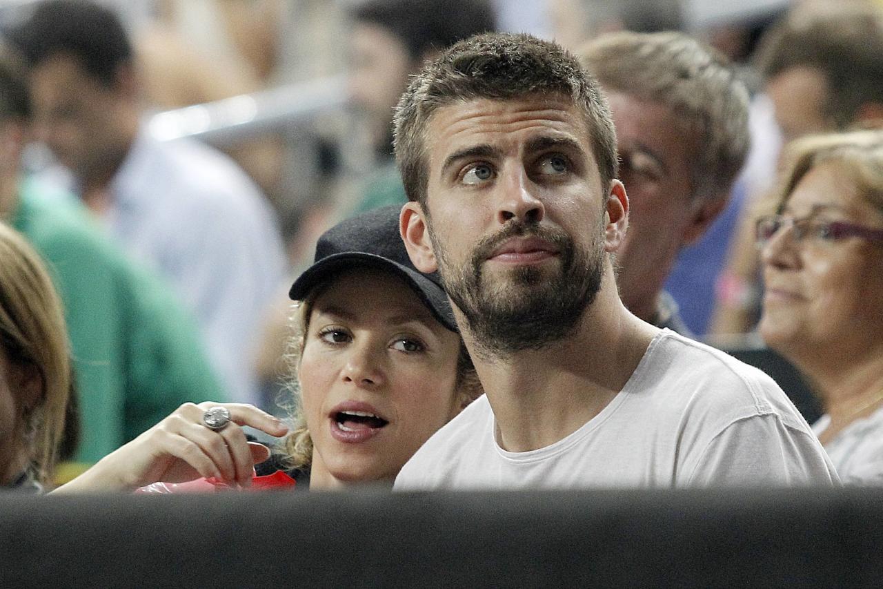 Shakira und ihr Freund Gerard Pique