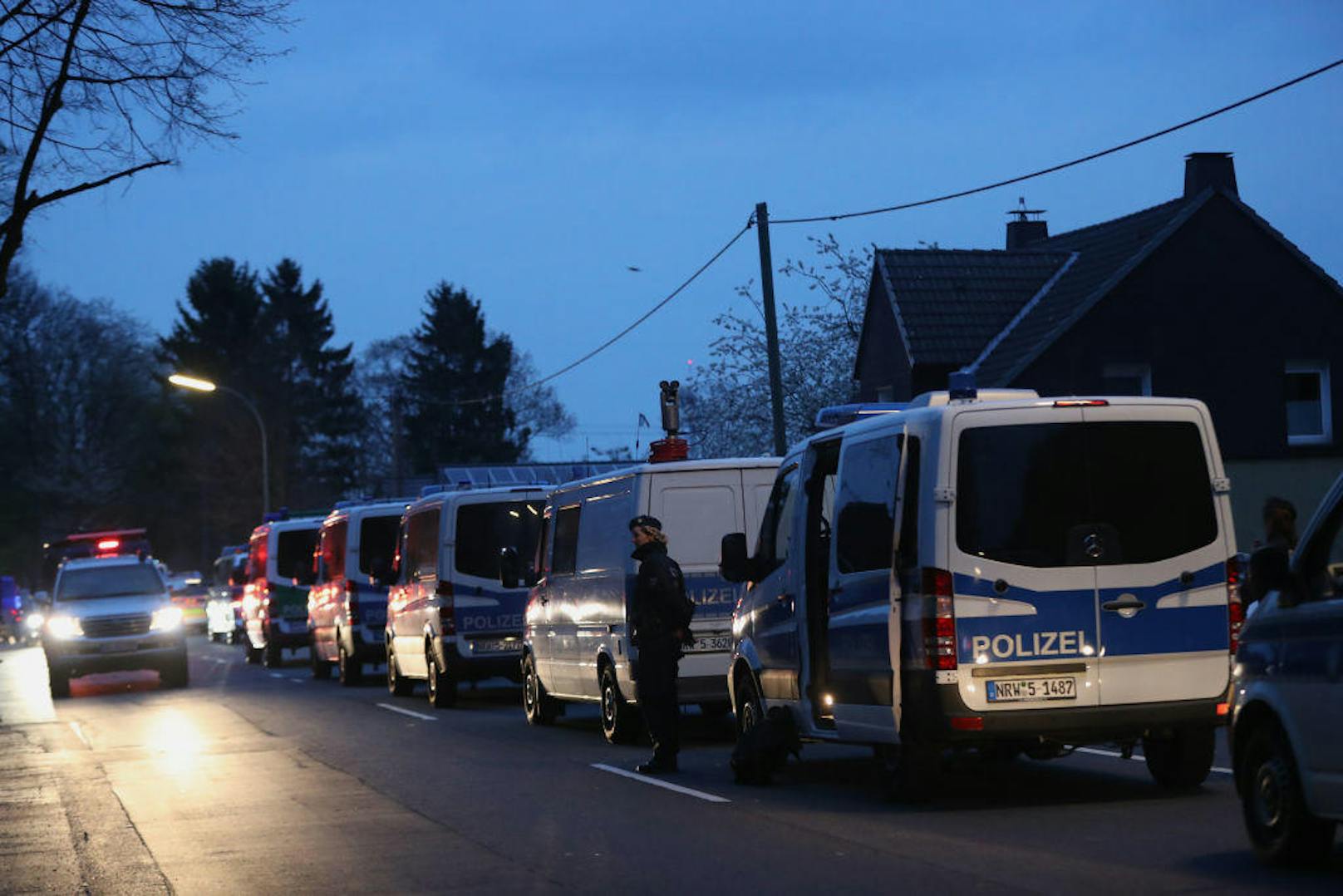 Die Polizei sucht nach dem Täter in Dortmund