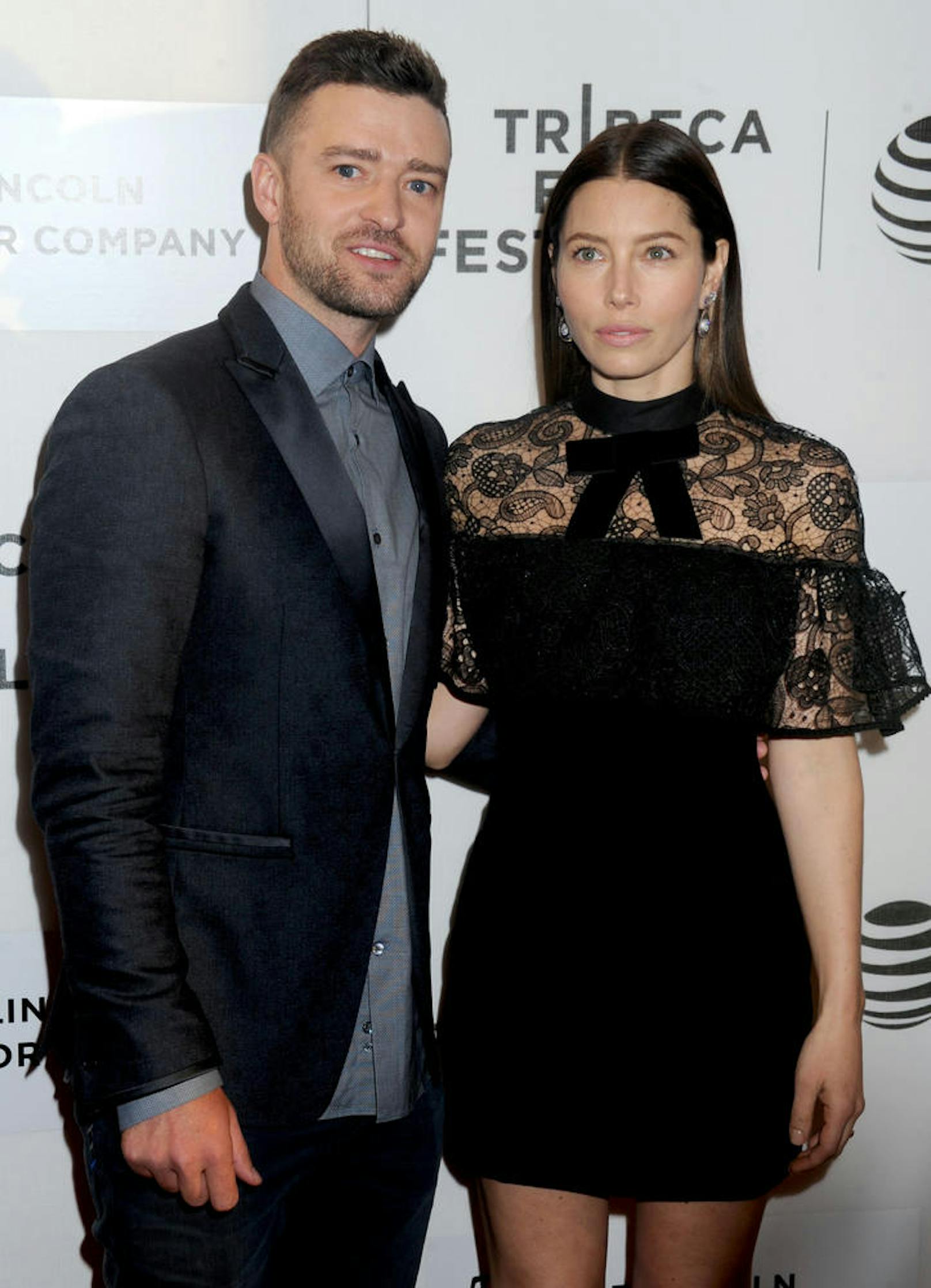Justin Timberlake mit Ehefrau Jessica Biel