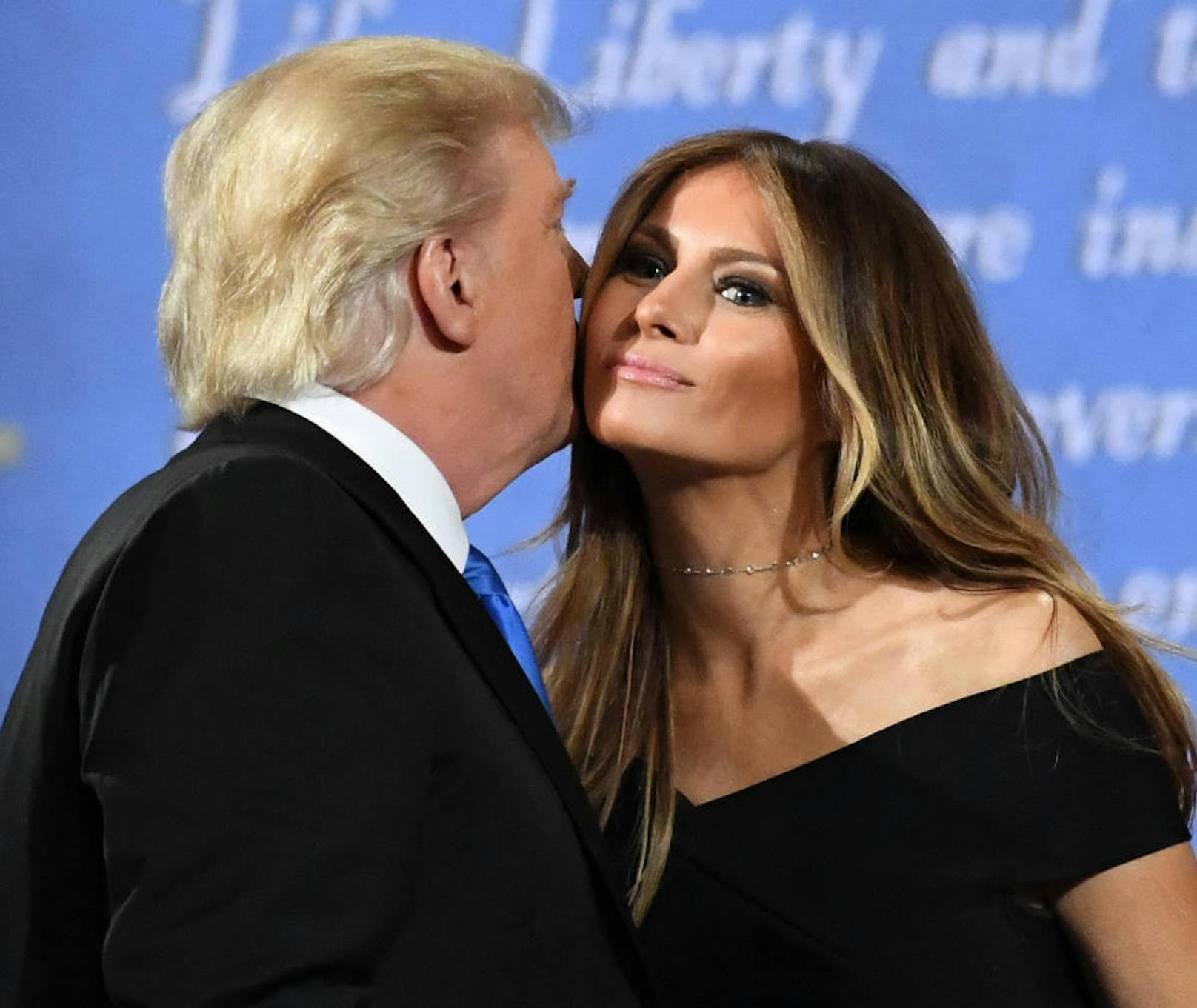 Leidenschaft sieht anders aus: Donald und Melanie Trump