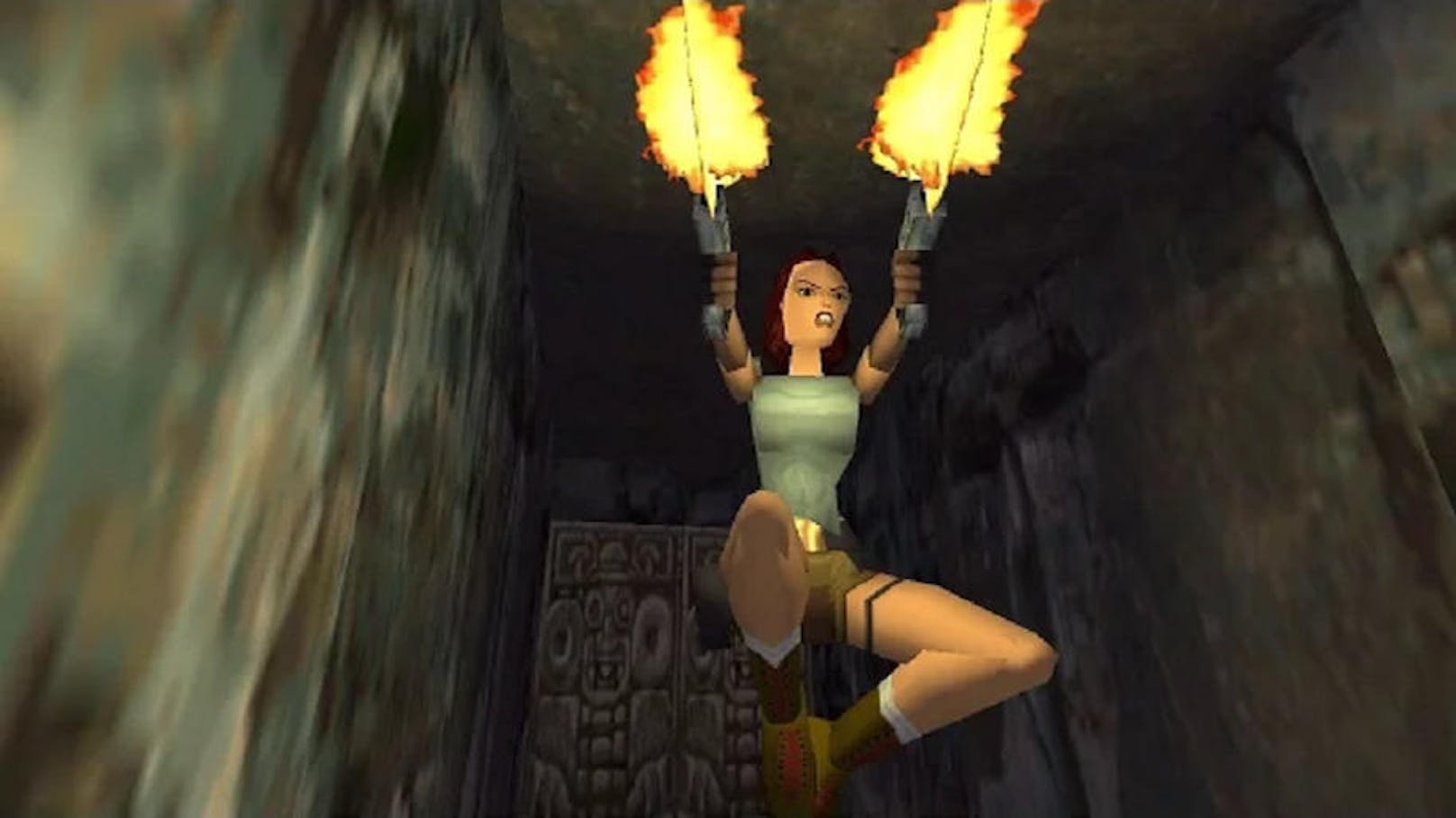 Lara Croft ist die Heldin der Game-Reihe Tomb Raider.