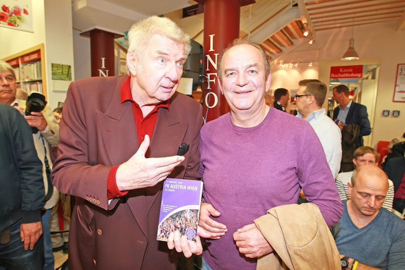 Werner Schneyder und Herbert Prohaska