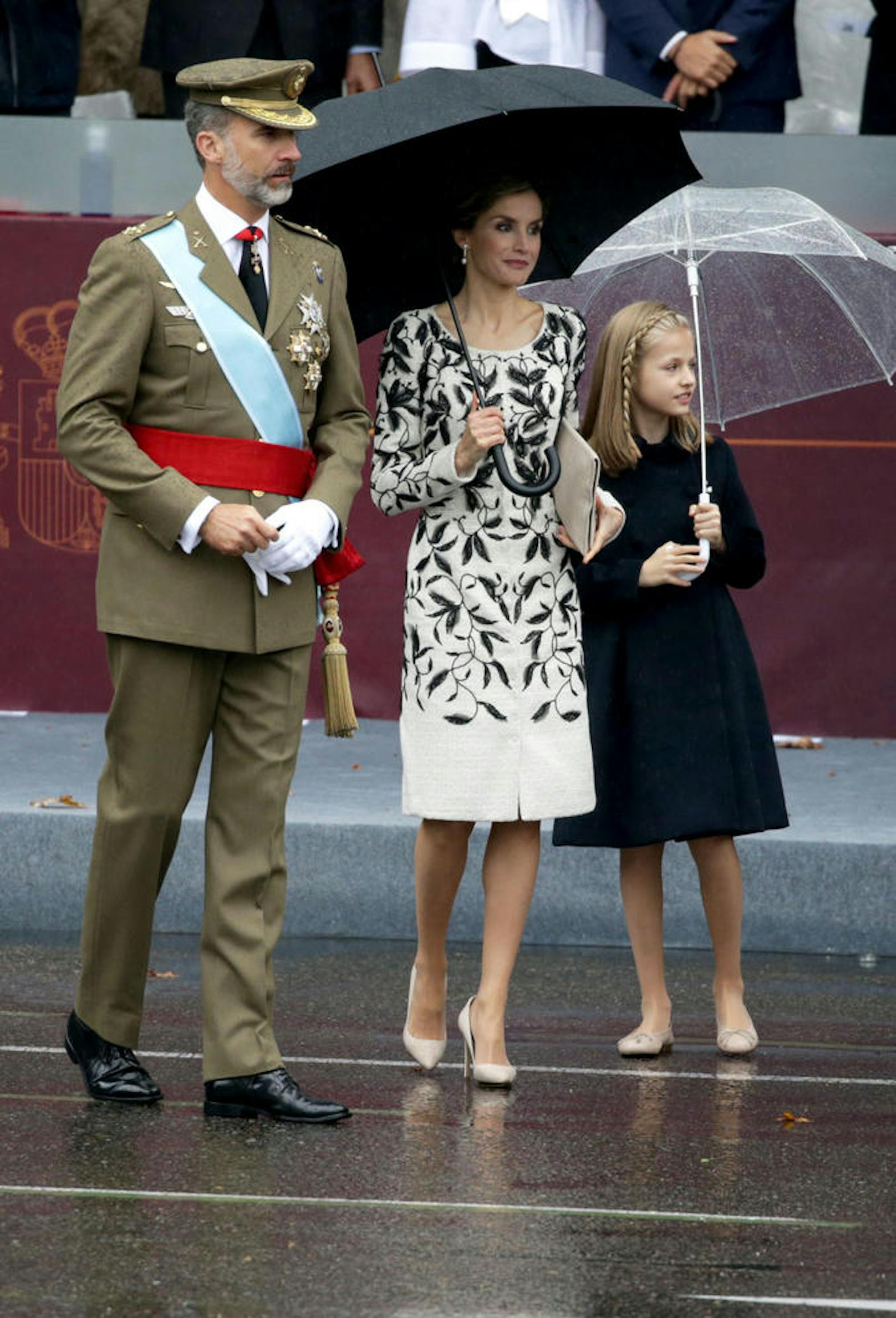 Die spanische Königsfamilie.