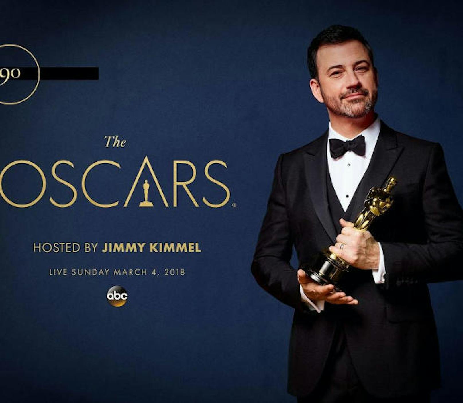 17.05.2017: "Late Night Show"-Host Jimmy Kimmel wird auch 2018 die Oscars moderieren.
