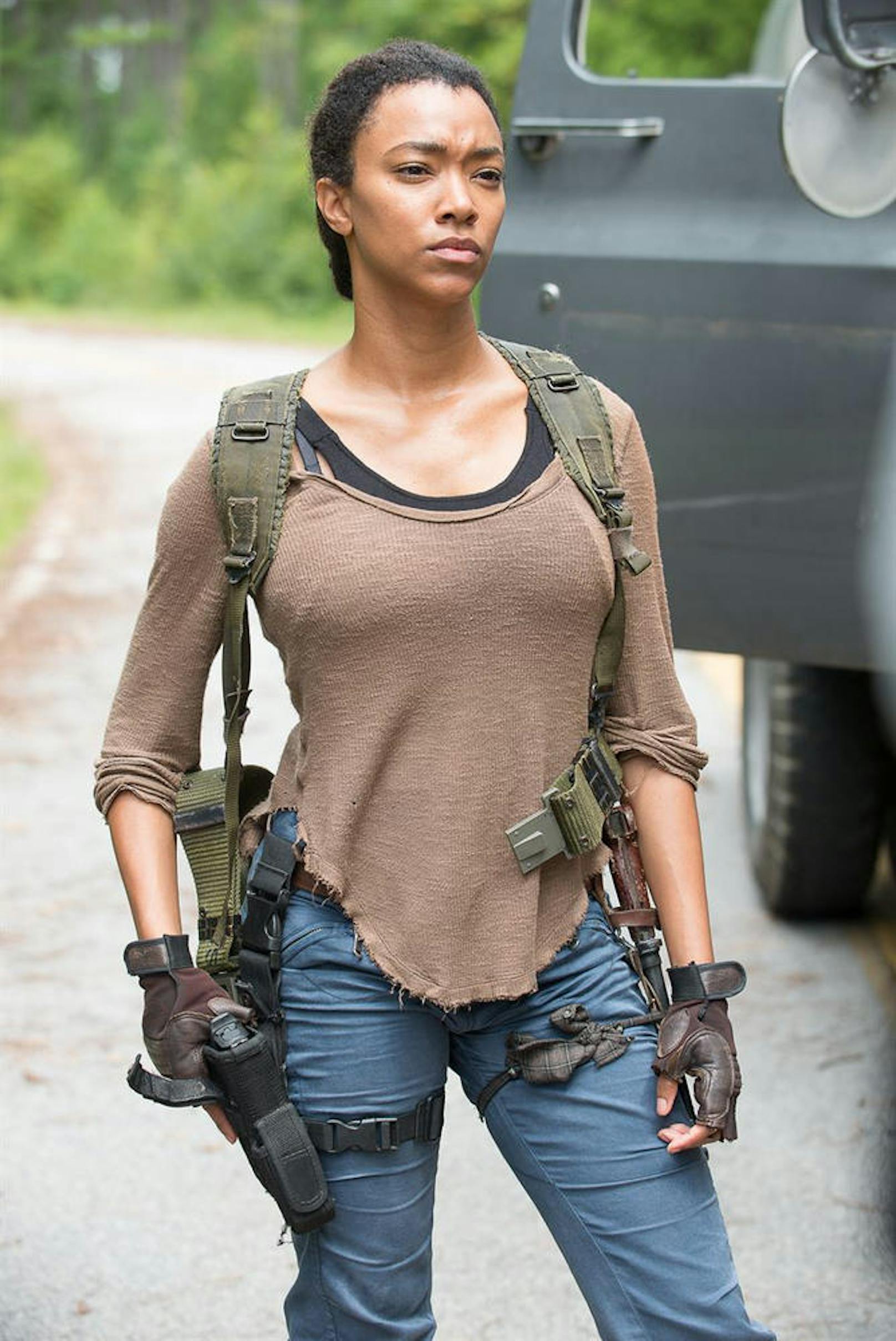 The Walking Dead: Sasha (Sonequa Martin-Green) musste am Ende der siebten Staffel ihr Leben lassen.